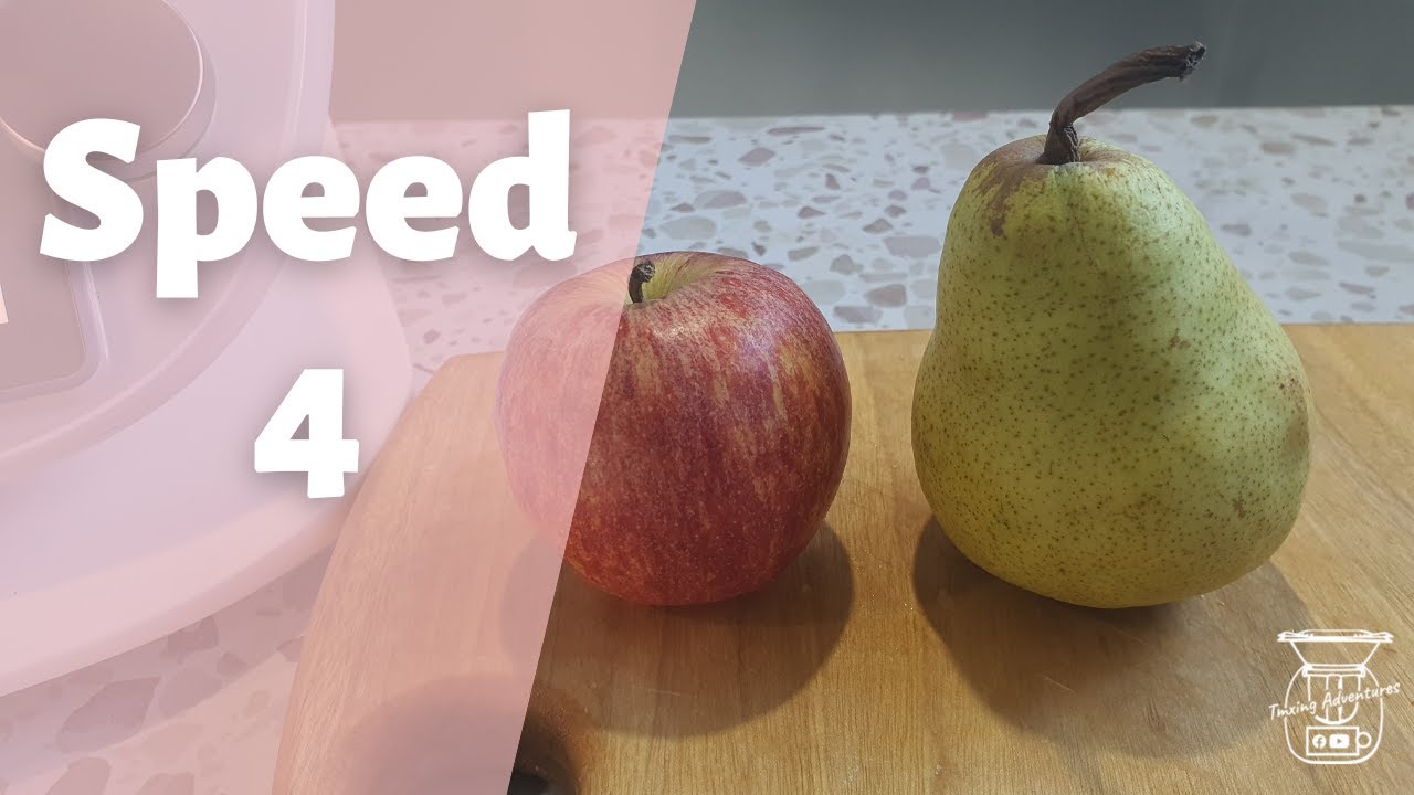 Thermomix Speed 4  - Soft Fruit & Vegetable Chopping