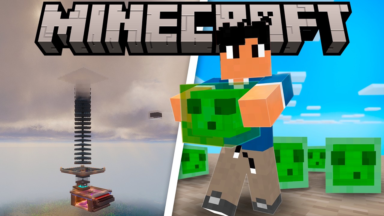 A fantástica farm de SLIME - Minecraft
