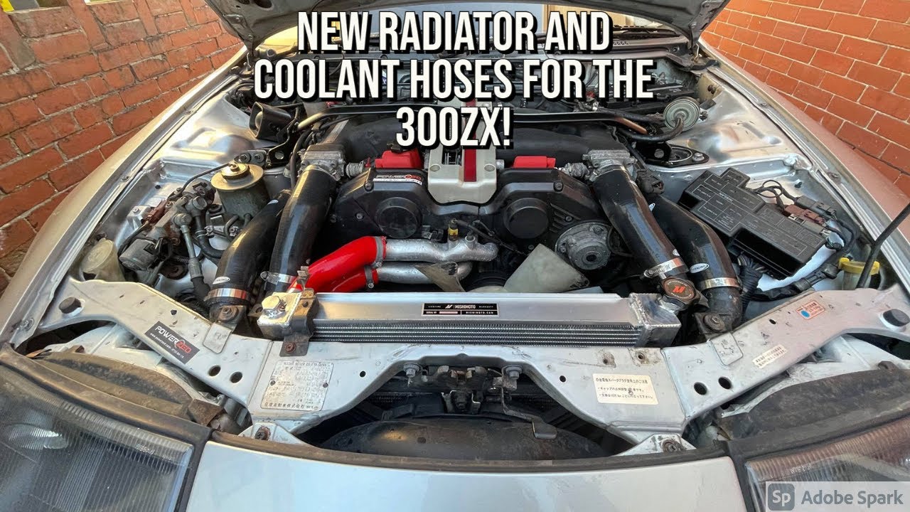 Nissan 300ZX | Radiator and Coolant Hoses!
