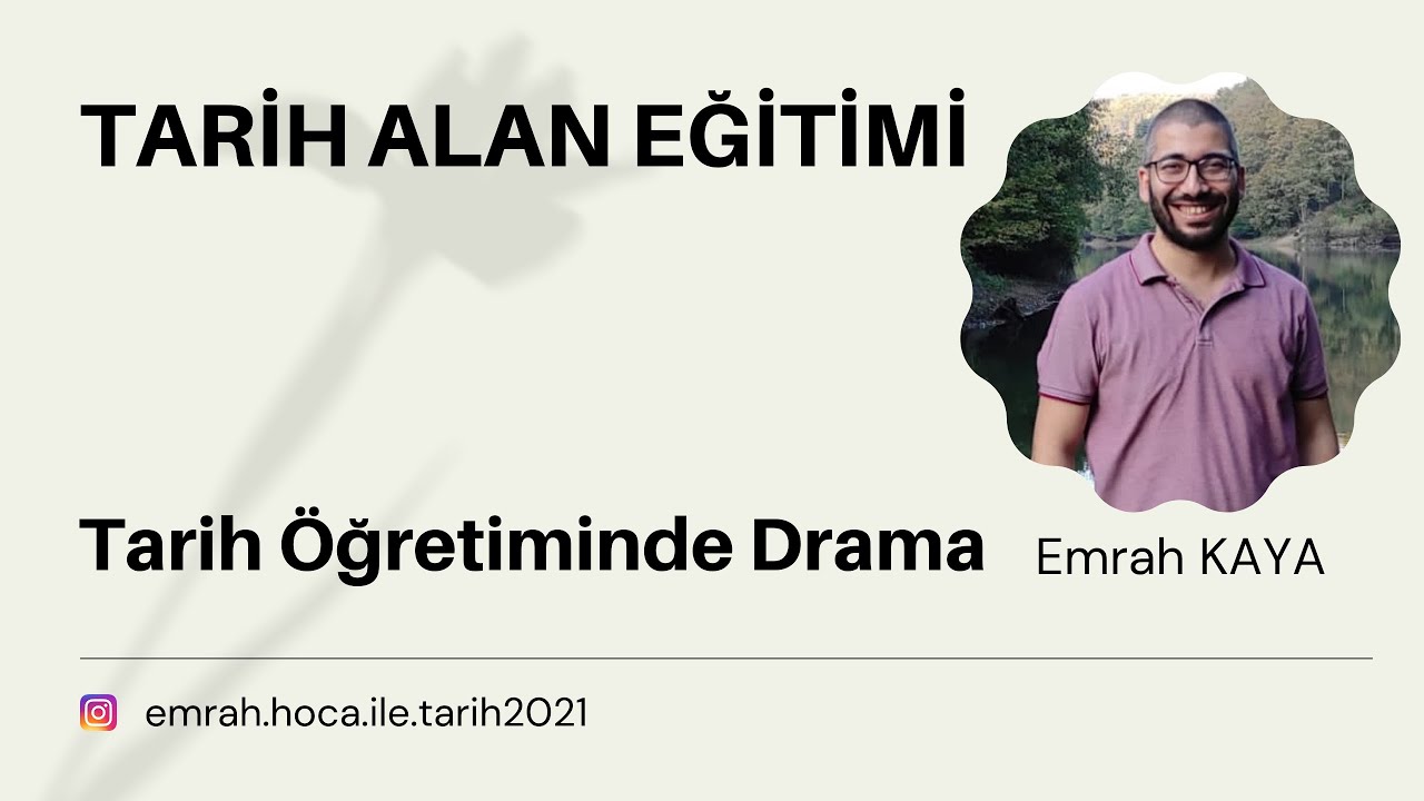 40. Tarih Öğretiminde Drama Yöntemi