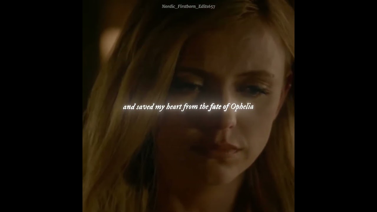 Freelin ❤️&zwj;🩹 Music: The Fate of Ophelia/Taylor Swift #freelin #freyamikaelson #keelinmalraux  #tvdu