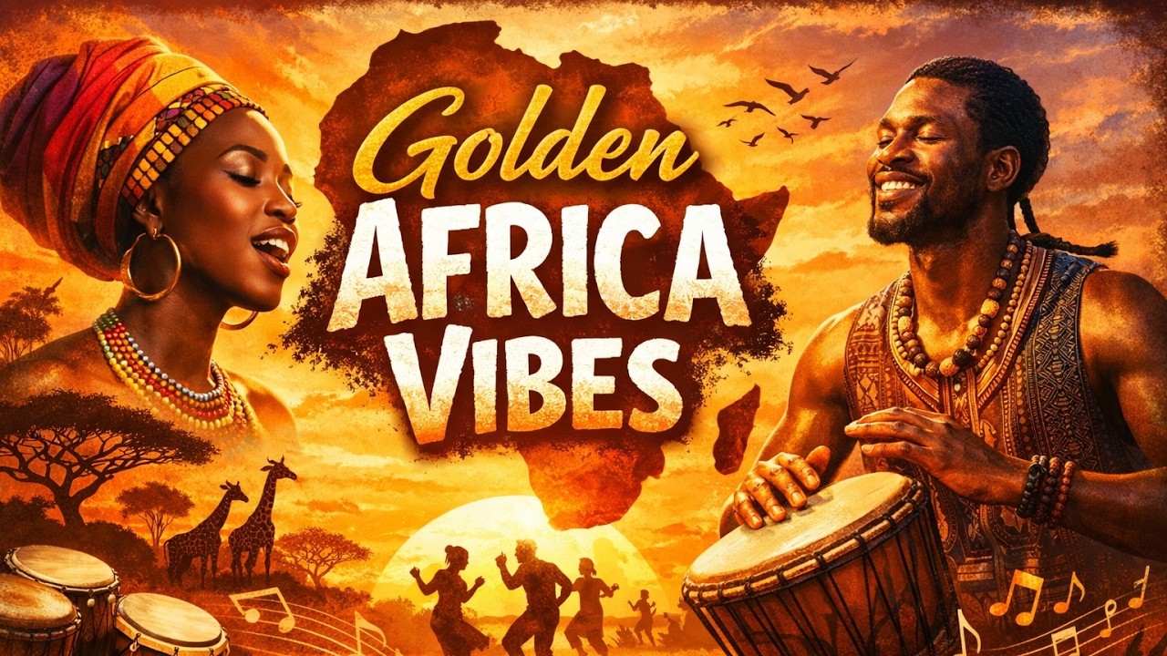 Golden Africa Vibes  | Afro Soul Music | Relaxing African Rhythm & Soulful Melody