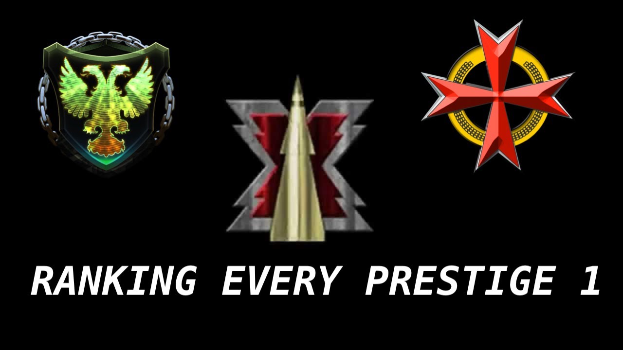Every 1st Prestige Emblem Ranked Worst To Best!!