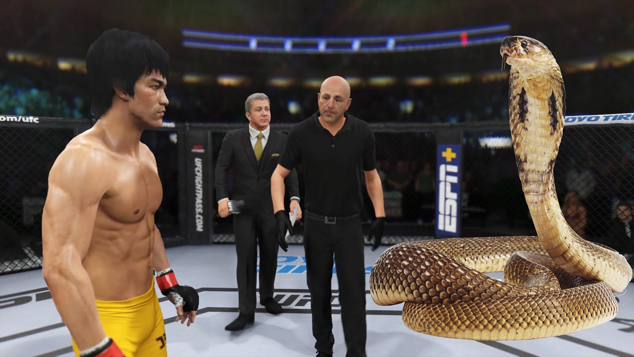 UFC 4 Bruce Lee vs Cobra | EA Sports UFC 4