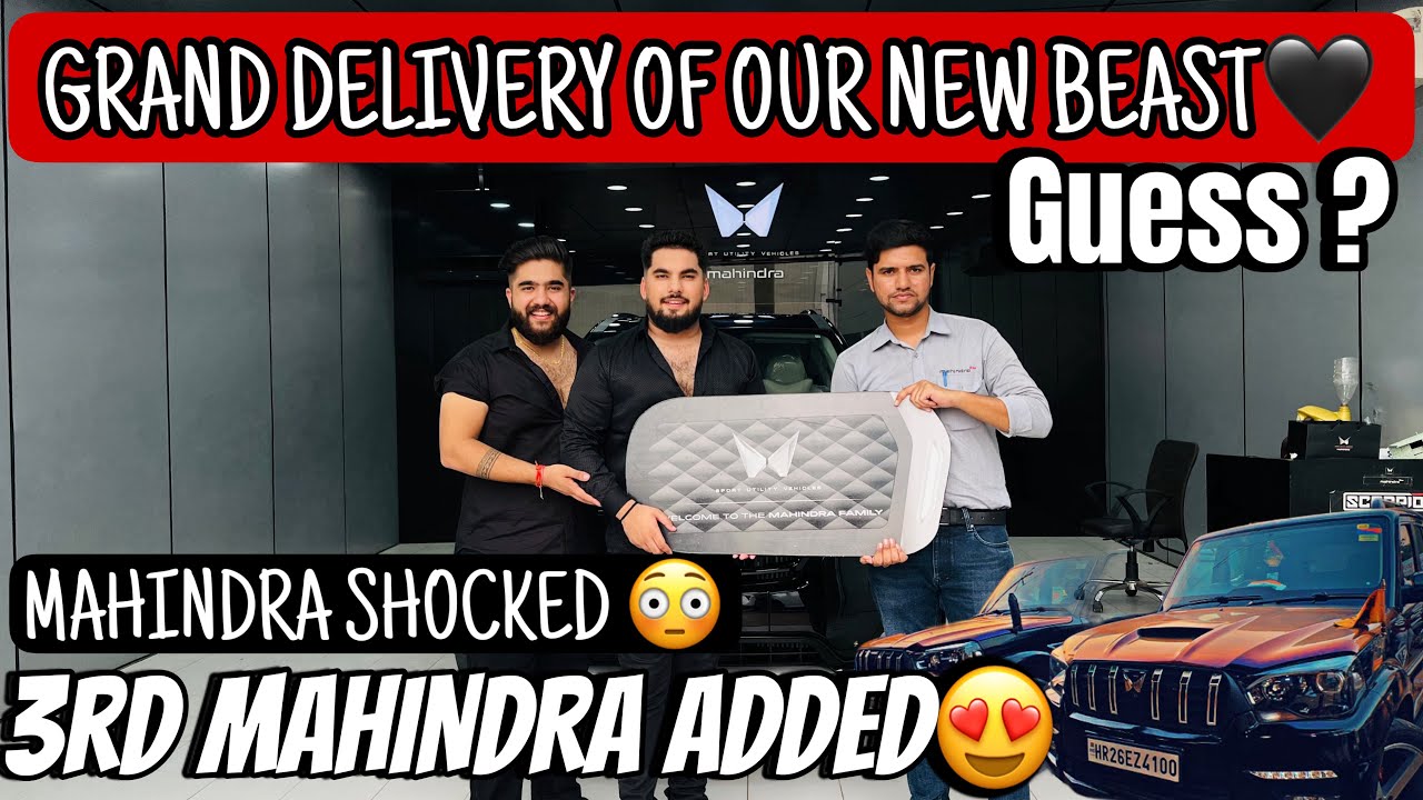 MAHINDRA'S NEW BEAST ADDED TO COLLECTION😎|