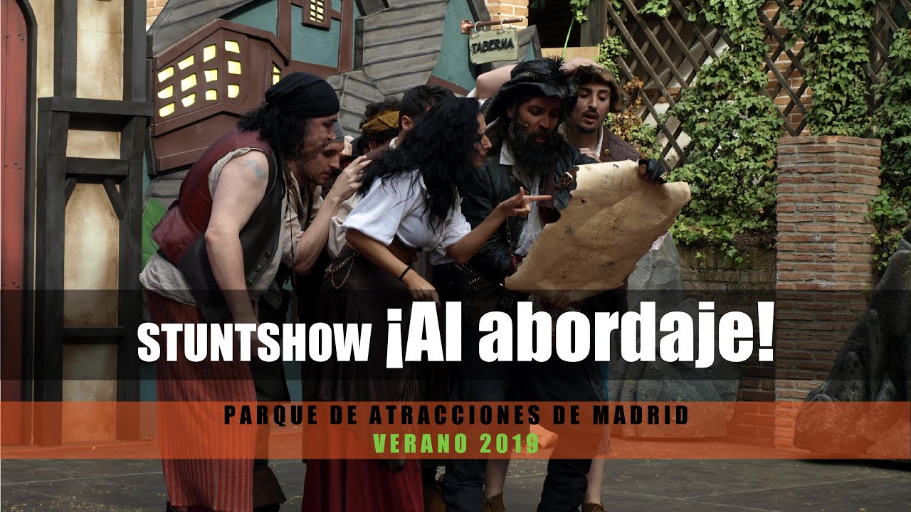 ¡Al abordaje! (stuntshow) - ADVENTURE FEST PARQUE DE ATRACCIONES DE MADRID 2019