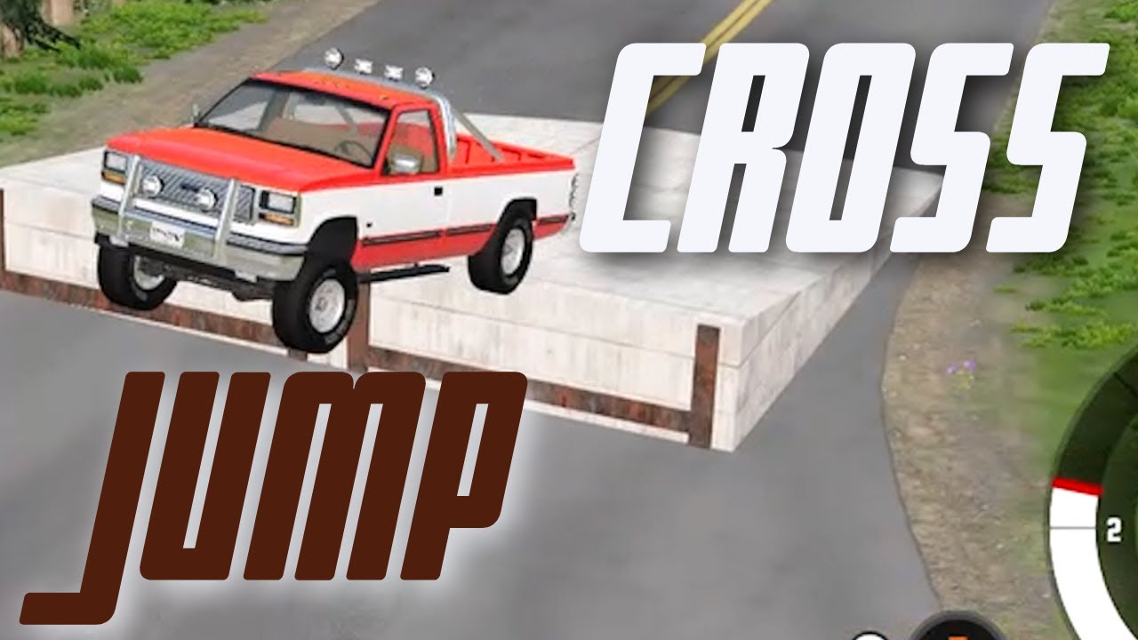 Extremely Difficult Truck Mission: Beamng Car Stunts #73