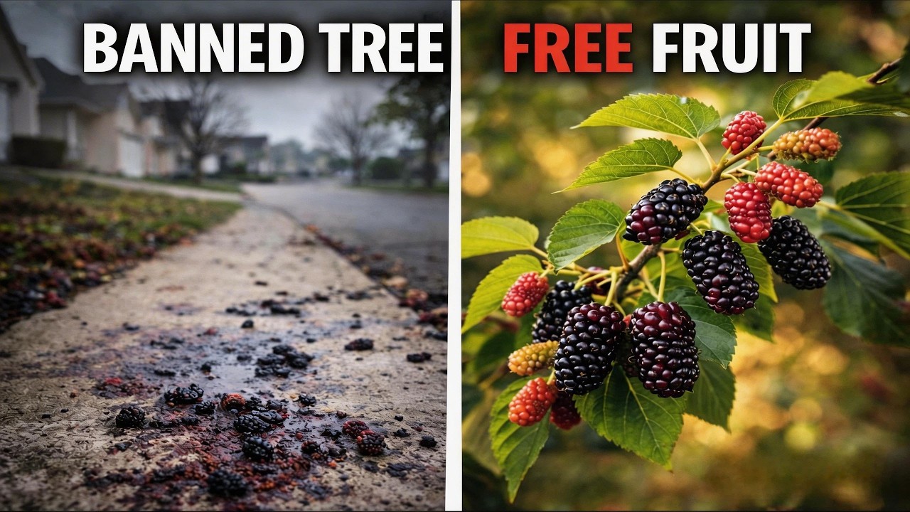 3X More Iron Than Blueberries. Why Did American Cities Make This Tree Illegal?