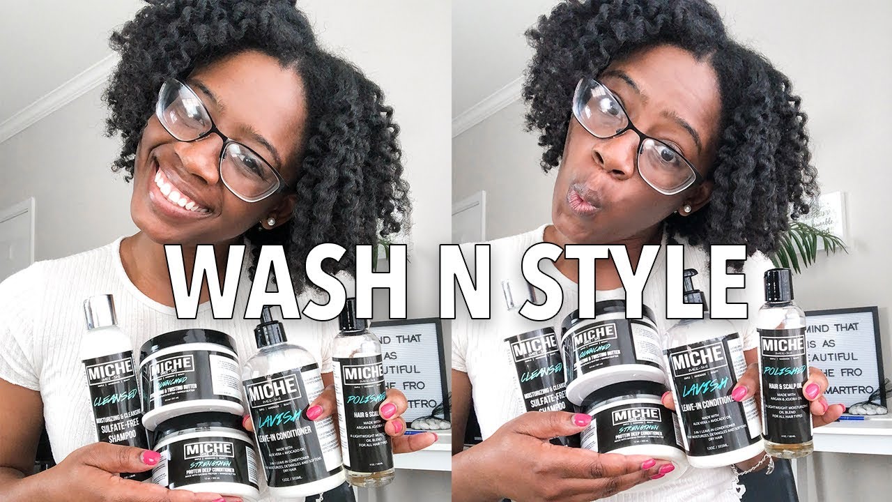 MICHE BEAUTY DID NOT COME TO PLAY | Wash N Style