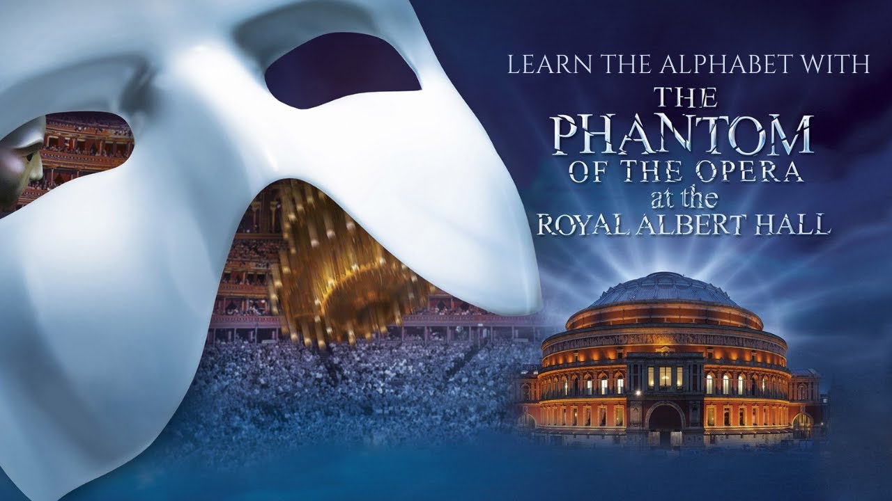 Learn the Alphabet With The Phantom of the Opera