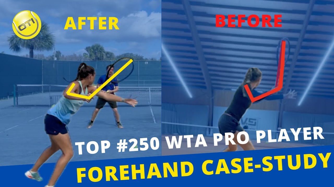 Полный урок форхенда: пример игрока WTA Pro — от 450 WTA до 254 WTA