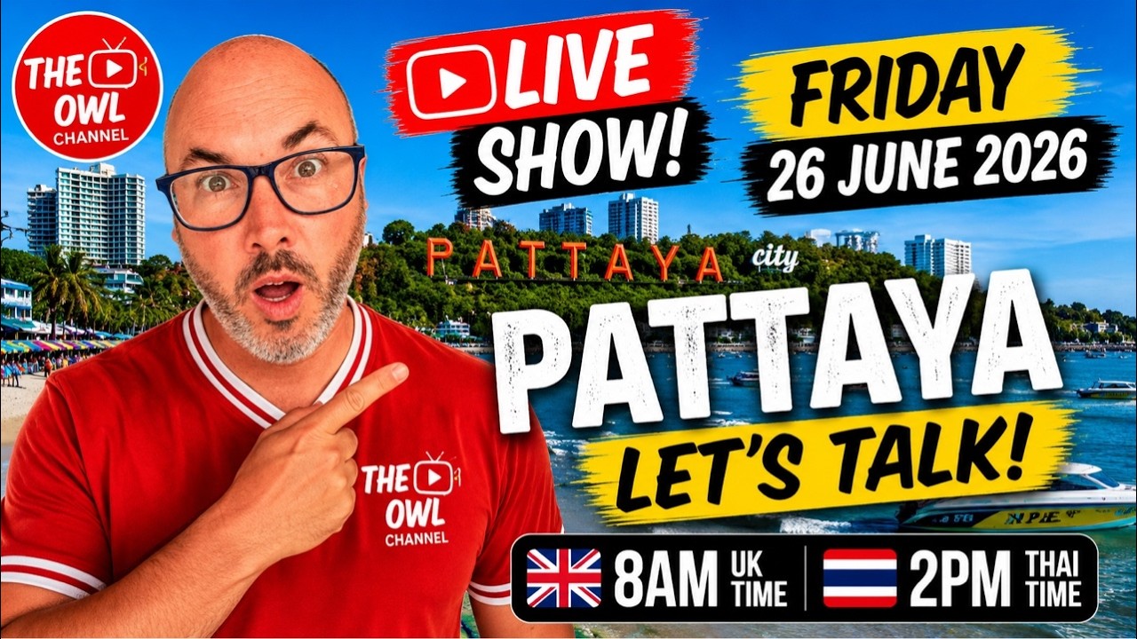 THE OWL IS LIVE!! DID I ACCEPT THE 24HRS BANGKOK OFFER? LETS TALK PATTAYA!!