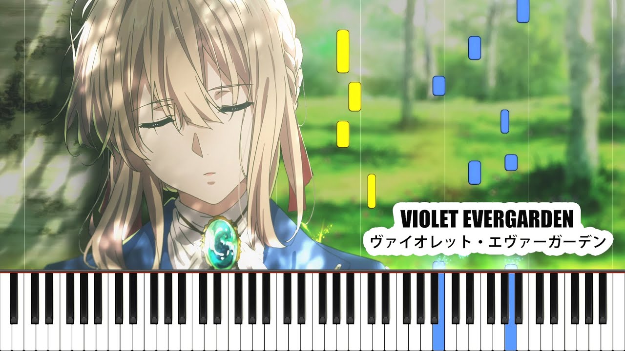 Michishirube - Violet Evergarden ED Piano Cover | Sheet Music [4K]