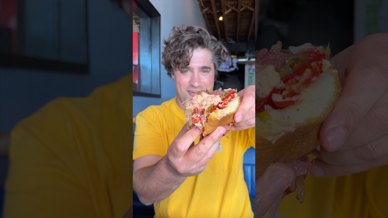KNISHWICH DEVOUR HEARTBURN z Lido Kosher Deli na Long Island w Nowym Jorku! 🔥🤤💪 #DEVOURPOWER