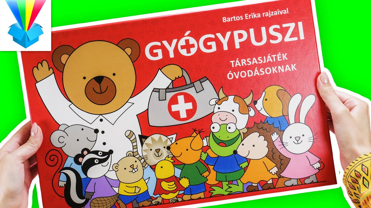 Kicsomi - 🦄 Kiki 🦄: 🎁 Gyógypuszi társasjáték 🤕💊😘
