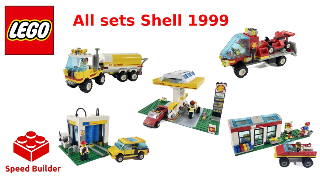LEGO Shell compilation All sets 1999 | speed build