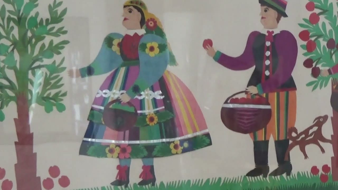 Wycinanki łowickie - takie cuda wycinają - @wiano.eu - folklor portal