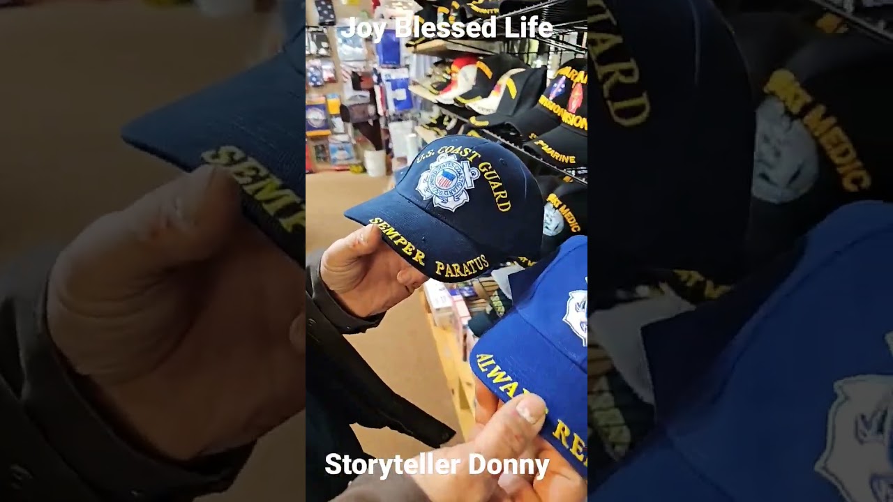 Coast Guard Veteran new hat shopping #shorts Ober Mountain Gatlinburg