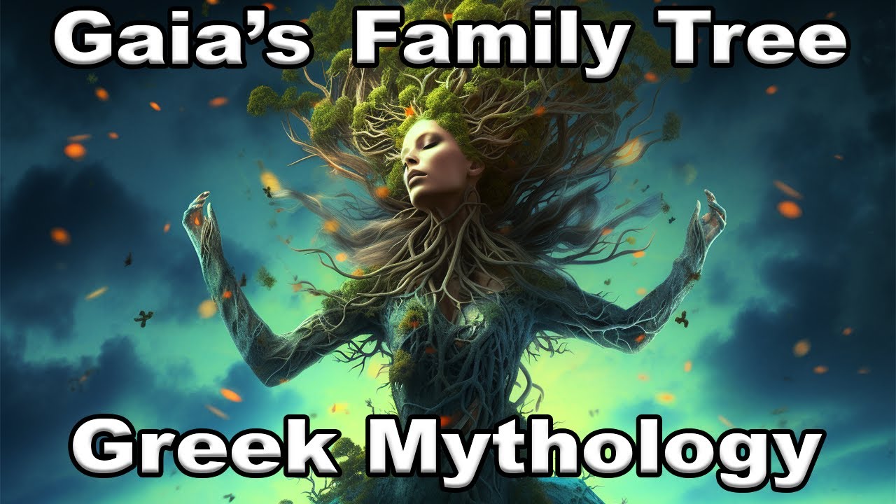 The Children of Gaia and Uranus | Greek Mythology Family Tree
