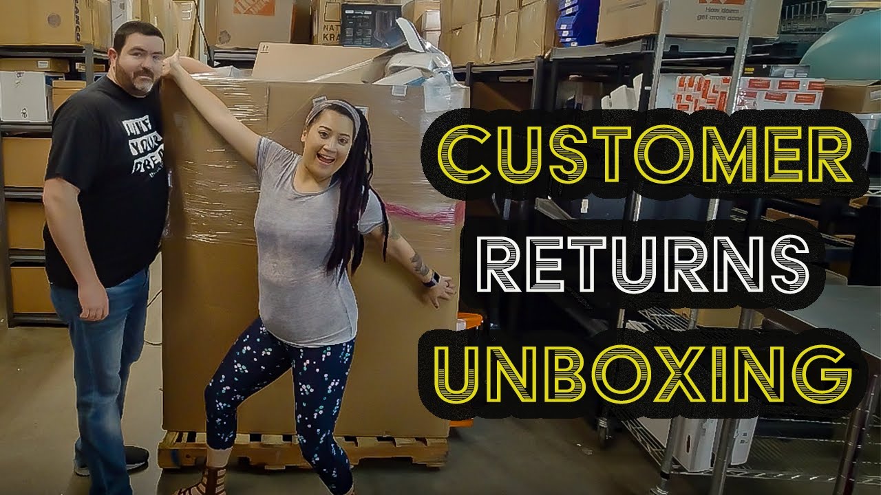What's Inside this Pallet Of Amazon Customer Returns? | Extreme Unboxing