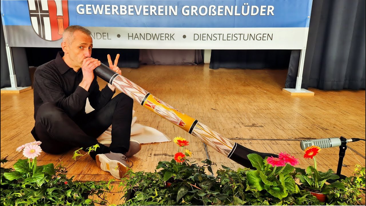 Neujahrsempfang in Großenlüder 2026* Steppi Eintracht Frankfurt & Christoph Döppner Magic Didgeridoo