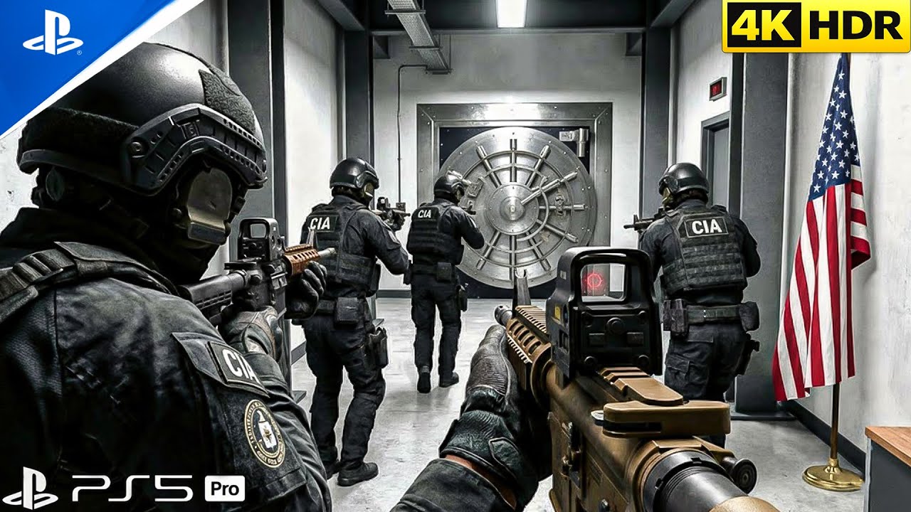 (PS5) FALL OF MOST SECRET BUILDING | Realistic ULTRA Graphics Gameplay [4K 60FPS HDR] Call of Duty