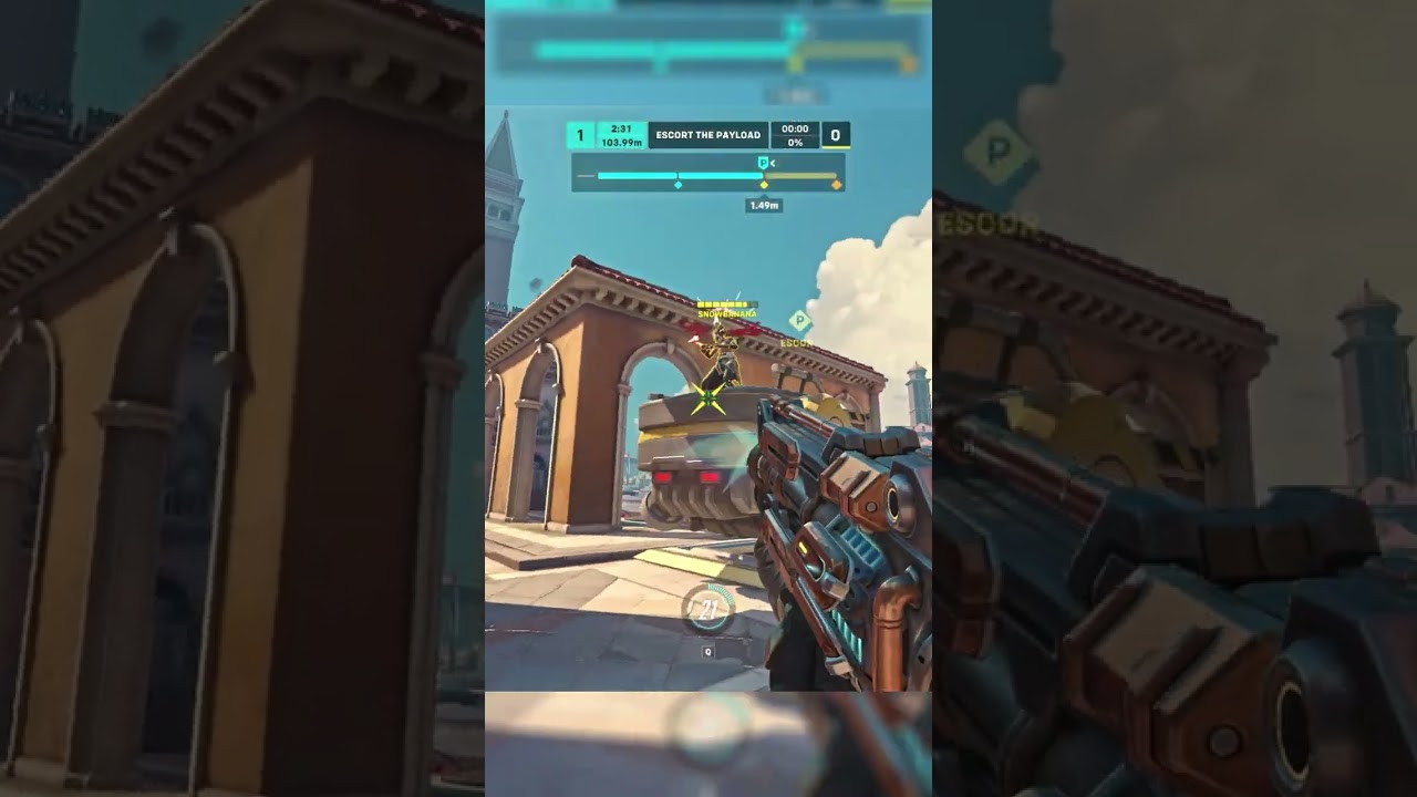 You'll Never See A Better Back Cap in Overwatch 2 #shorts