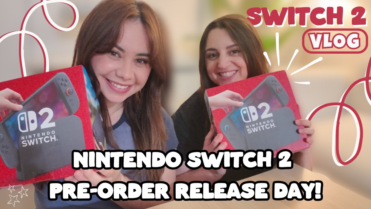Nintendo Switch 2 Pre-Order Release Day & Unboxing! | Vlog (Midnight Release)