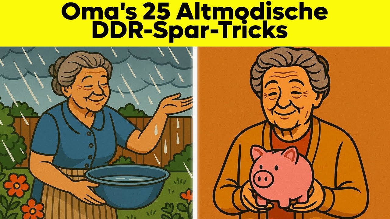 Oma's 25 Altmodische DDR-Spar-Tricks, Von Denen Du Dir Wünschst, Du Hättest Sie Früher Gekannt!