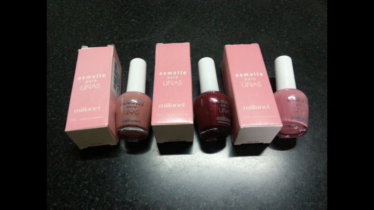 Review/Rese&ntilde;a Esmaltes Matte Millanel