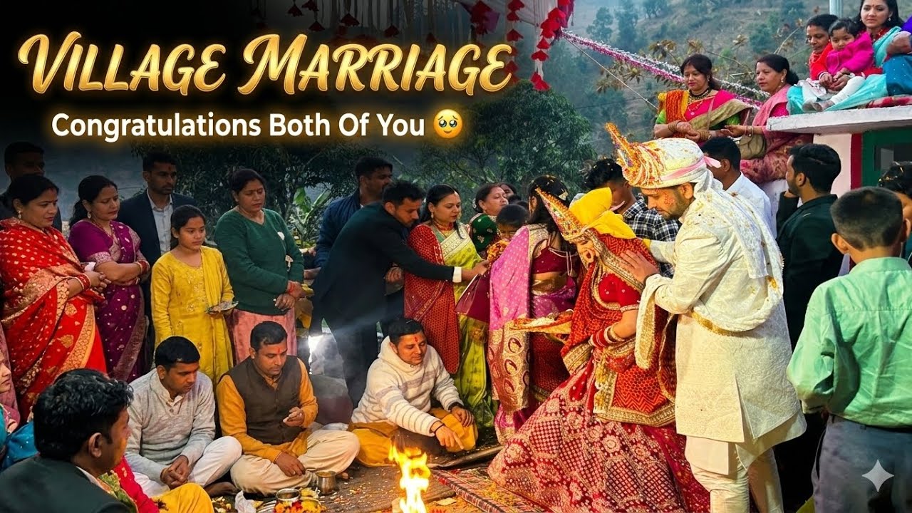 Village Marriage 🥹🏔️ || Thakur Vlogs