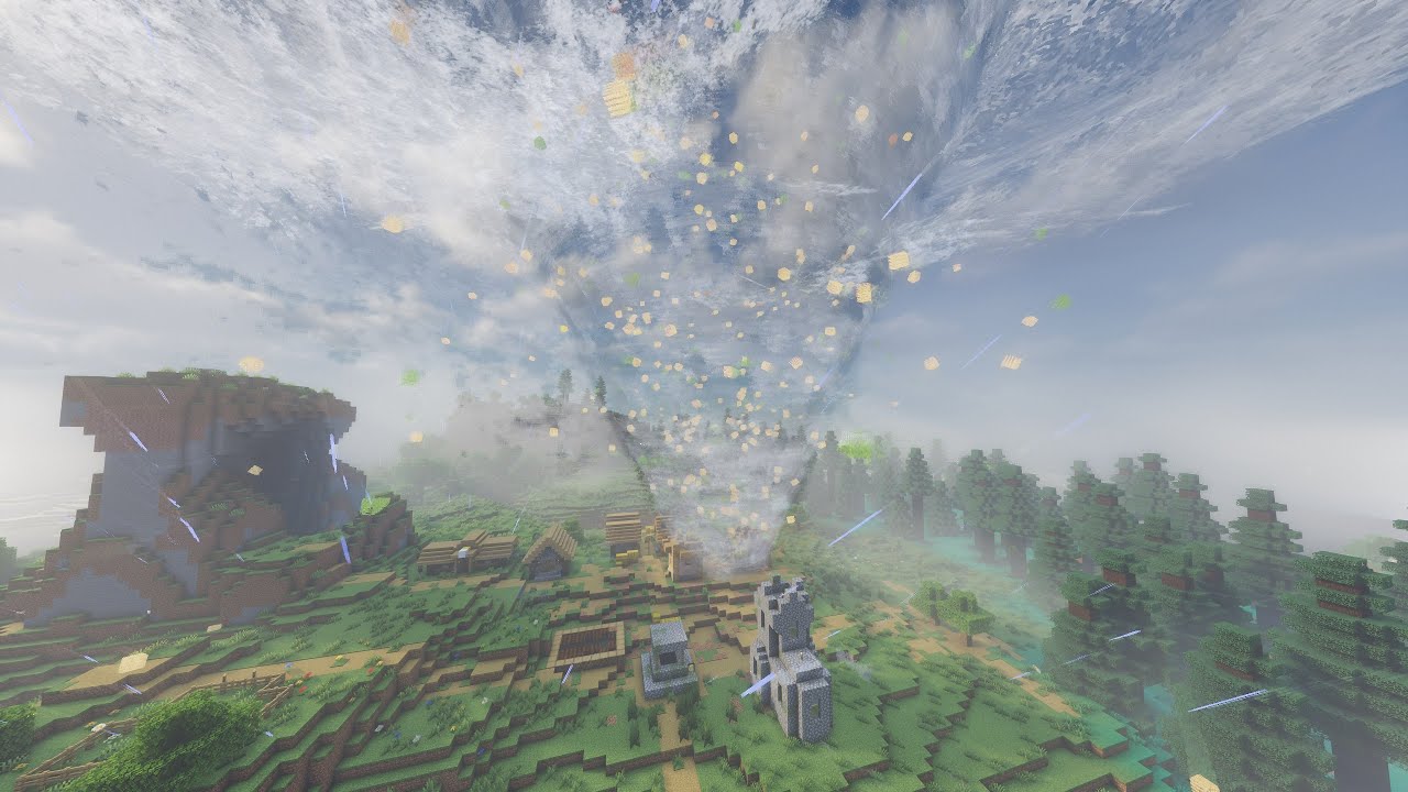 I Added Tornadoes To Minecraft