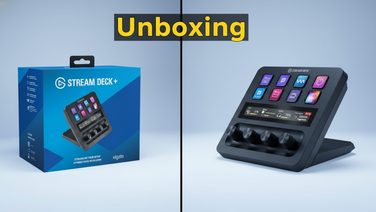 Finally Got an Elgato Stream Deck! Unboxing and Hardware First Look