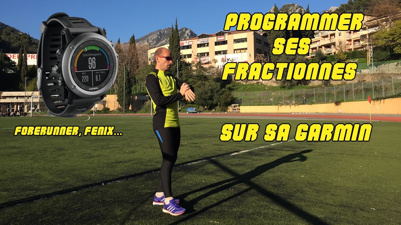 Comment Programmer un entrainement sur Garmin Connect