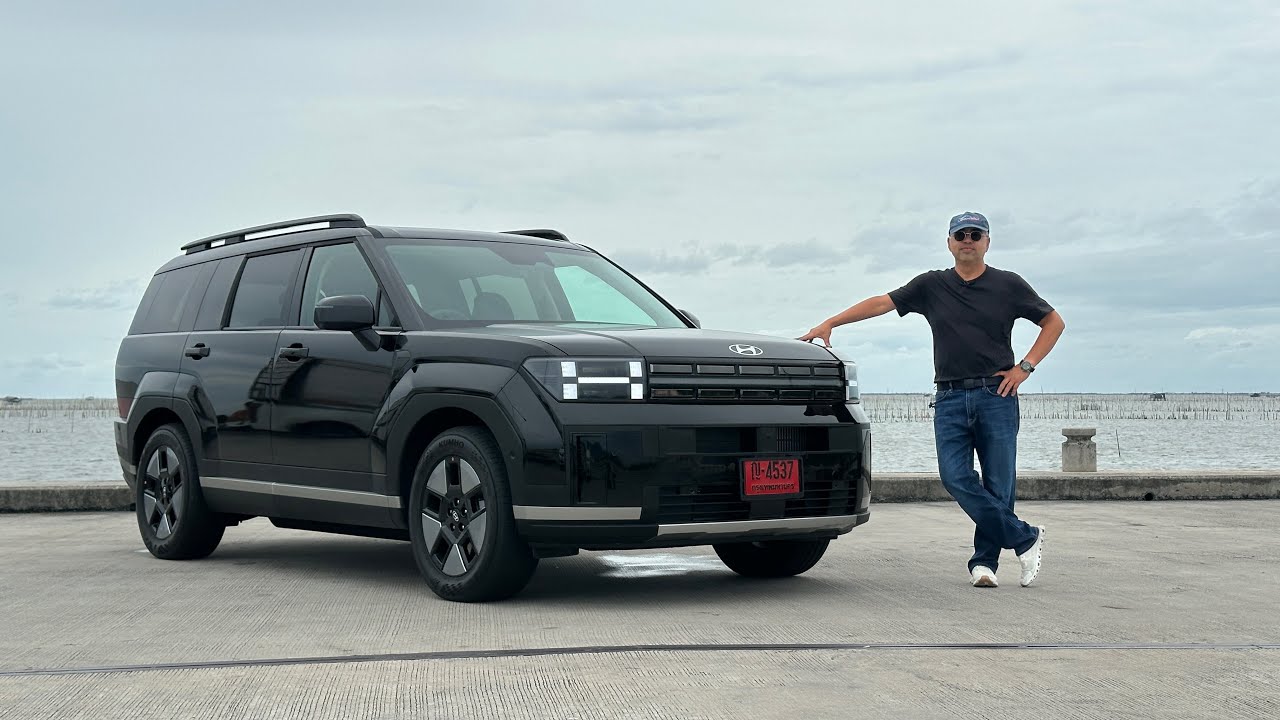 ครอบครัวชอบแน่!!Hyundai SANTA FE รถ SUV สไตล์ BOXY นั่งหลังดี ที่เก็บสัมภาระใหญ่ อัตราเร่งผ่าน
