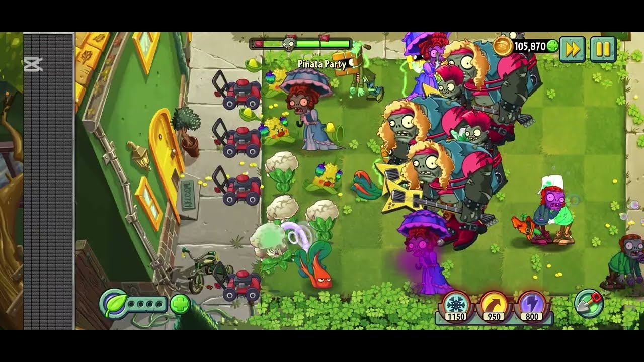 PvZ 2’ye Yeni Gelen Luck O’ The Zombie Etkinliğini Oynadım-PvZ 2