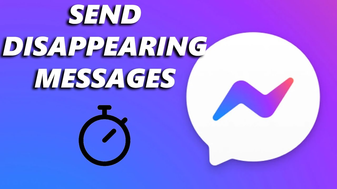 How To Send Disappearing Messages On Facebook Messenger (Vanish Mode)