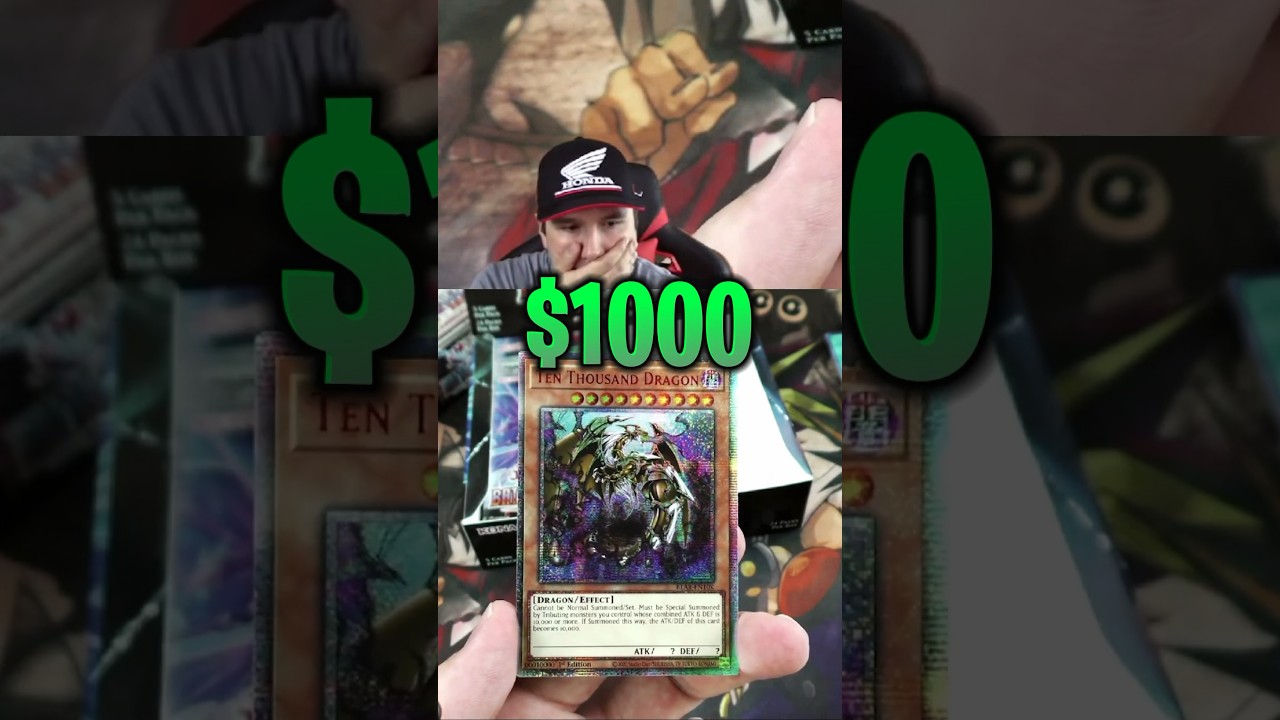 Я вытащил редкую карту Yugioh STARLIGHT за 1000 долларов! (Открывая наборы)