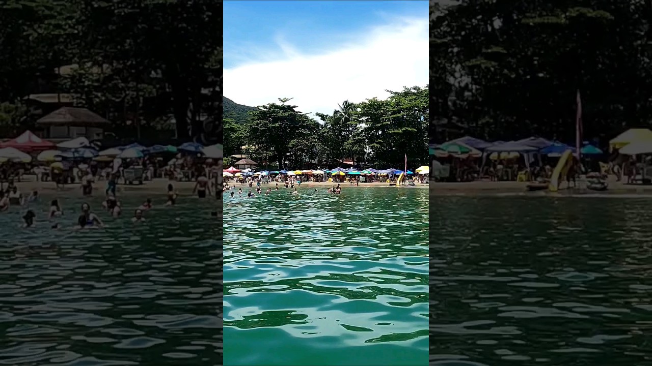 Praia do L&aacute;zaro em Ubatuba-SP