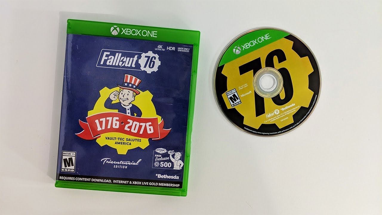 Fallout 76 Tricentennial Edition Unboxing