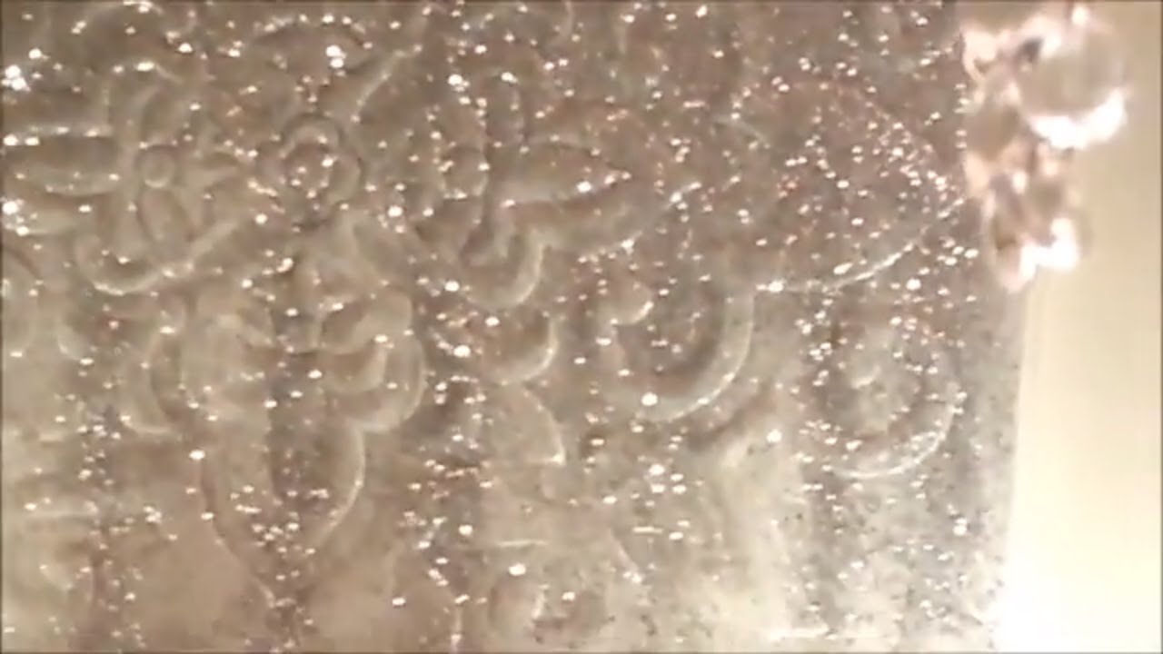 DIY Z Gallerie Glitter Painting Dupe