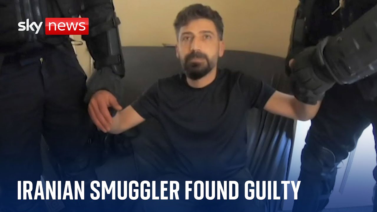 Iranian man described as 'the best smuggler' convicted after helping migrants cross Channel