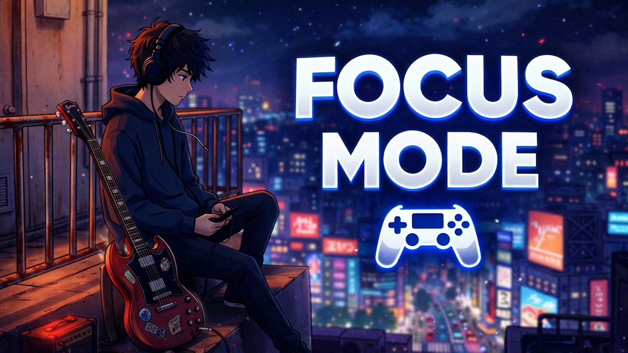 Lo-Fi for Gaming & Focus 🎮 Chill Beats with Subtle Metalcore Vibes
