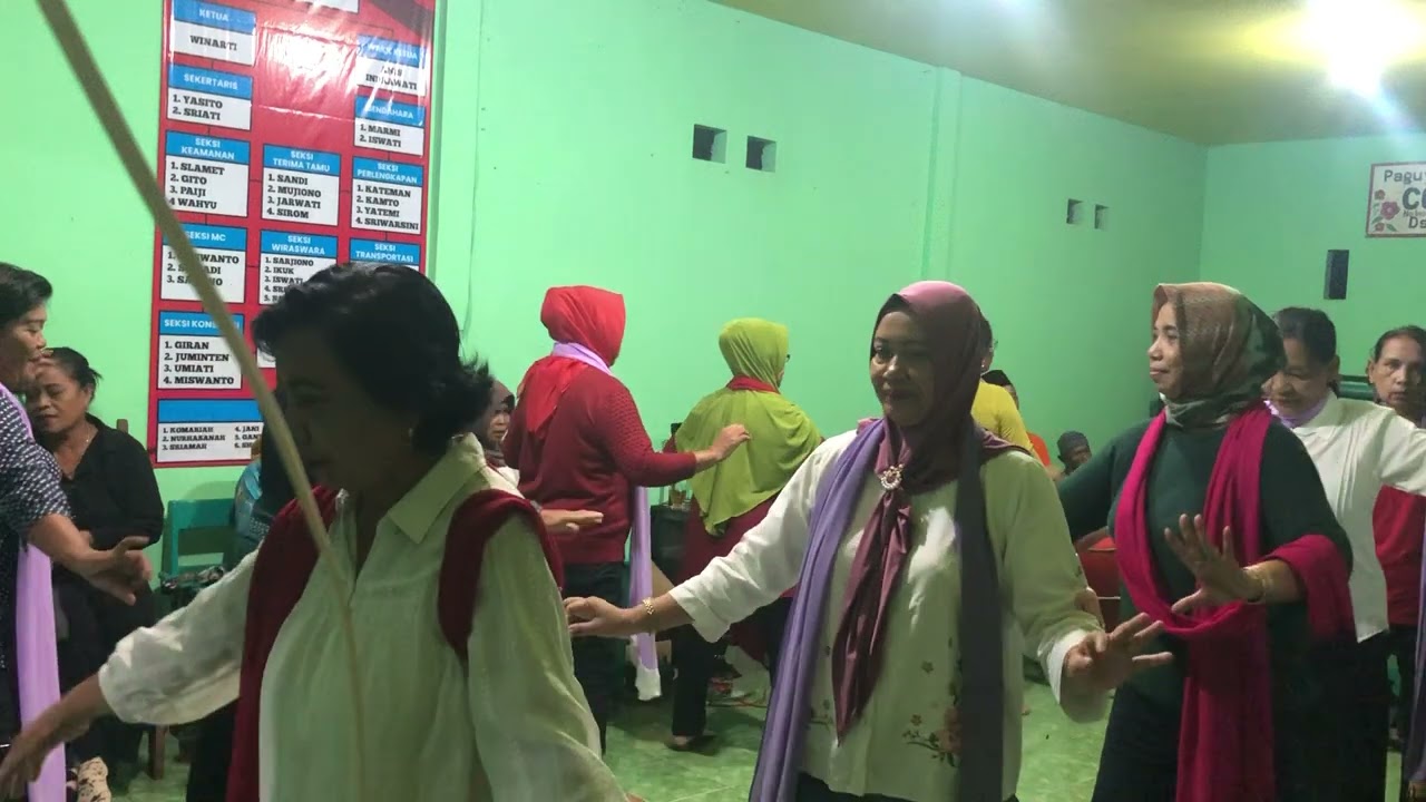 Bandul kunci - mandap srampat // klolaborasi  ibu” CI& Santiko Mukti/ latihan rutin mlm kmis