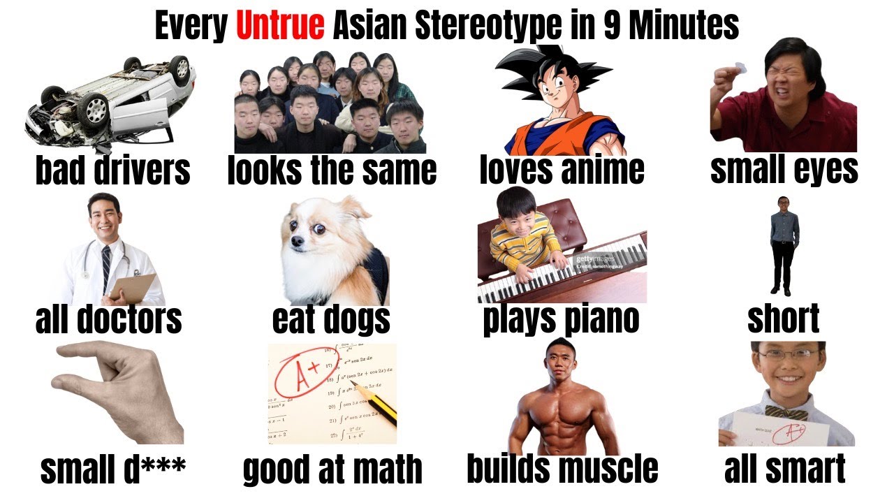 Every (Untrue) Asian Stereotype Explained in 9 Minutes
