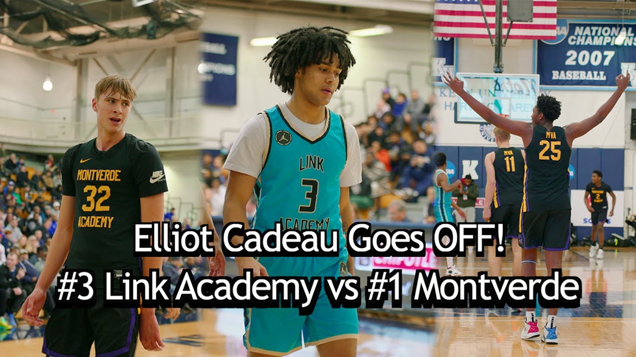 Elliot Cadeau Battles It Out vs STACKED #1 Montverde Team In a Heated Matchup! Full Game Highlights