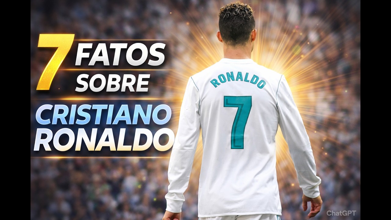 7 COISAS QUE VOCÊ NÃO SABE SOBRE CRISTIANO RONALDO!