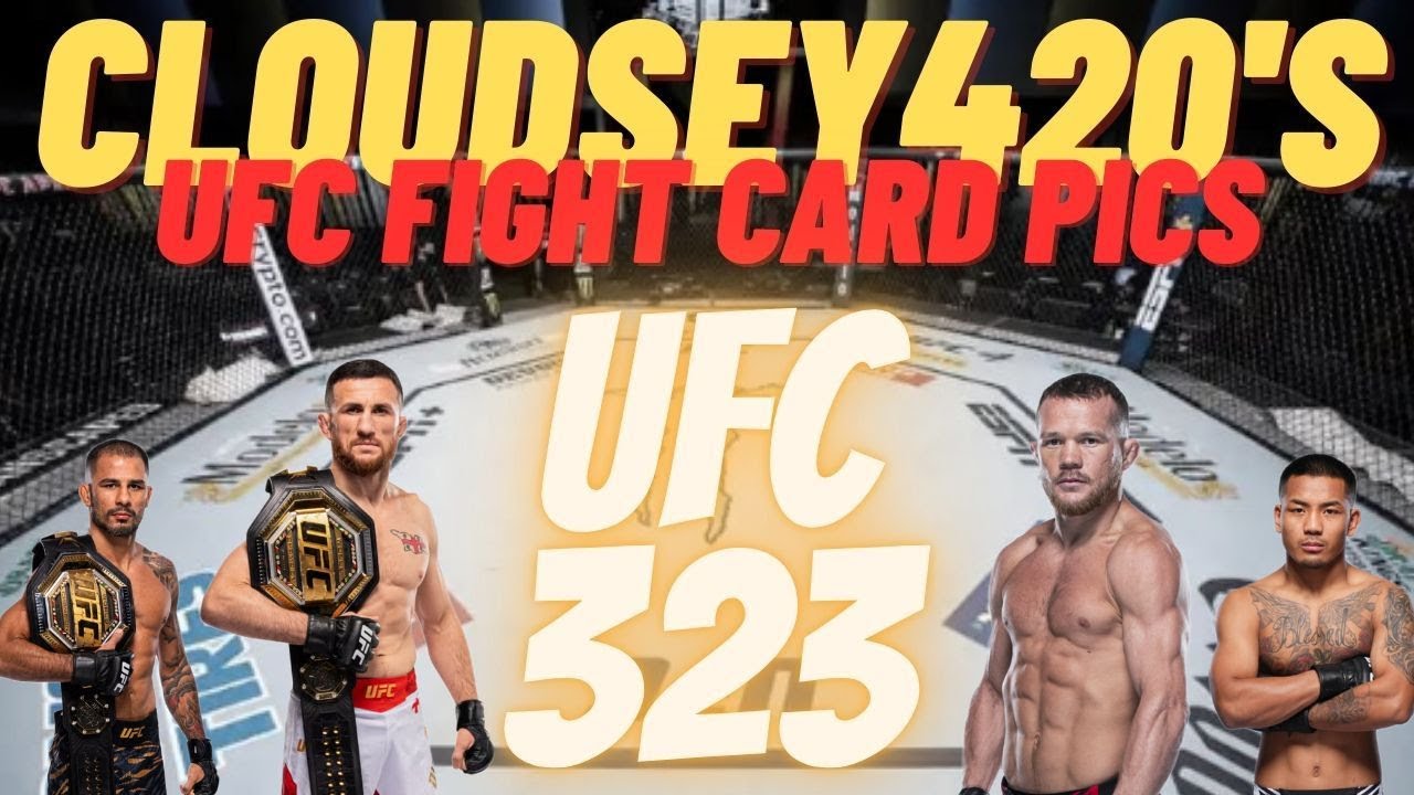 Cloudsey420's UFC PPV fight pics (UFC 323 Merab Dvalishvili VS Petr Yan) LFG!