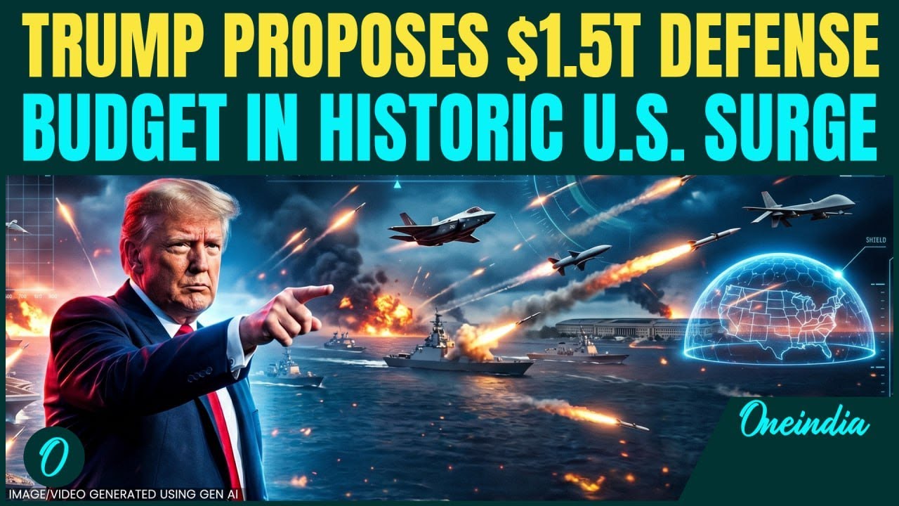 Оборонный бюджет США в 1,5 триллиона долларов? Трамп ПРЕДЛАГАЕТ крупнейшие военные расходы после ...