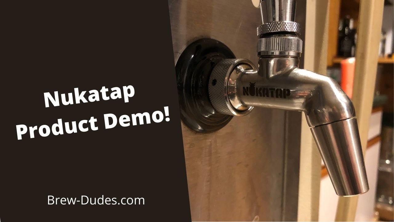 NUKATAP Faucet Demo - Forward vs. Rear Sealing Tap Review